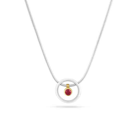 Saoirse Ruby Necklace