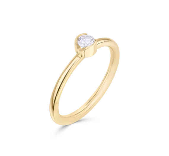 Diamond Eclipse Ring