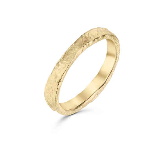 Gold Molten Ring Gold Molten Ring