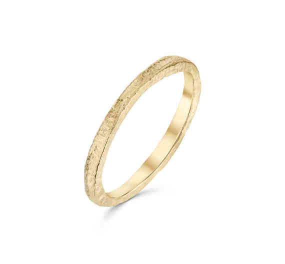 Gold Slim Molten Ring Gold Slim Molten Ring