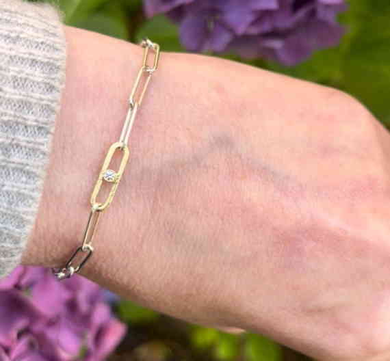 Paperclip Bracelet Supporting