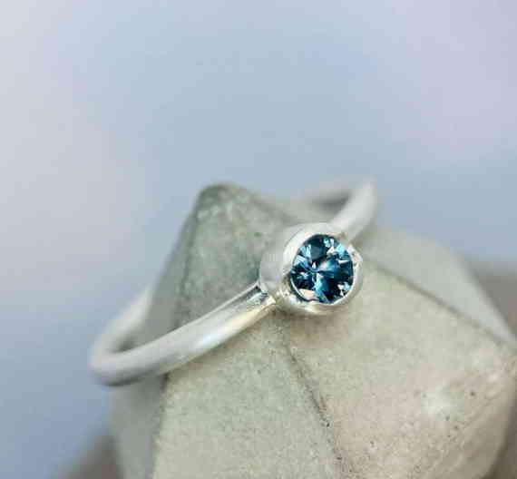 Sapphire Horizon Ring