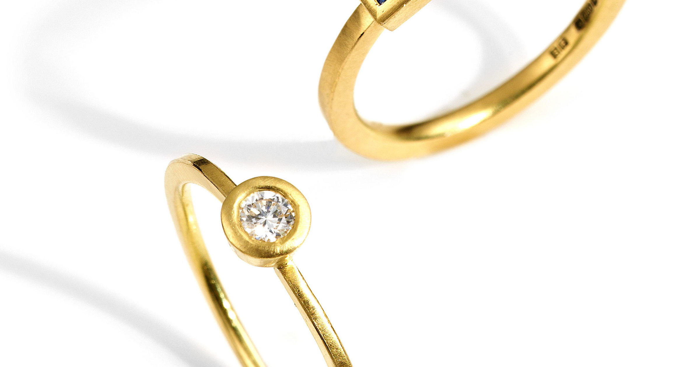 Collet Rings Shona, Glasgow Jewellery Designer