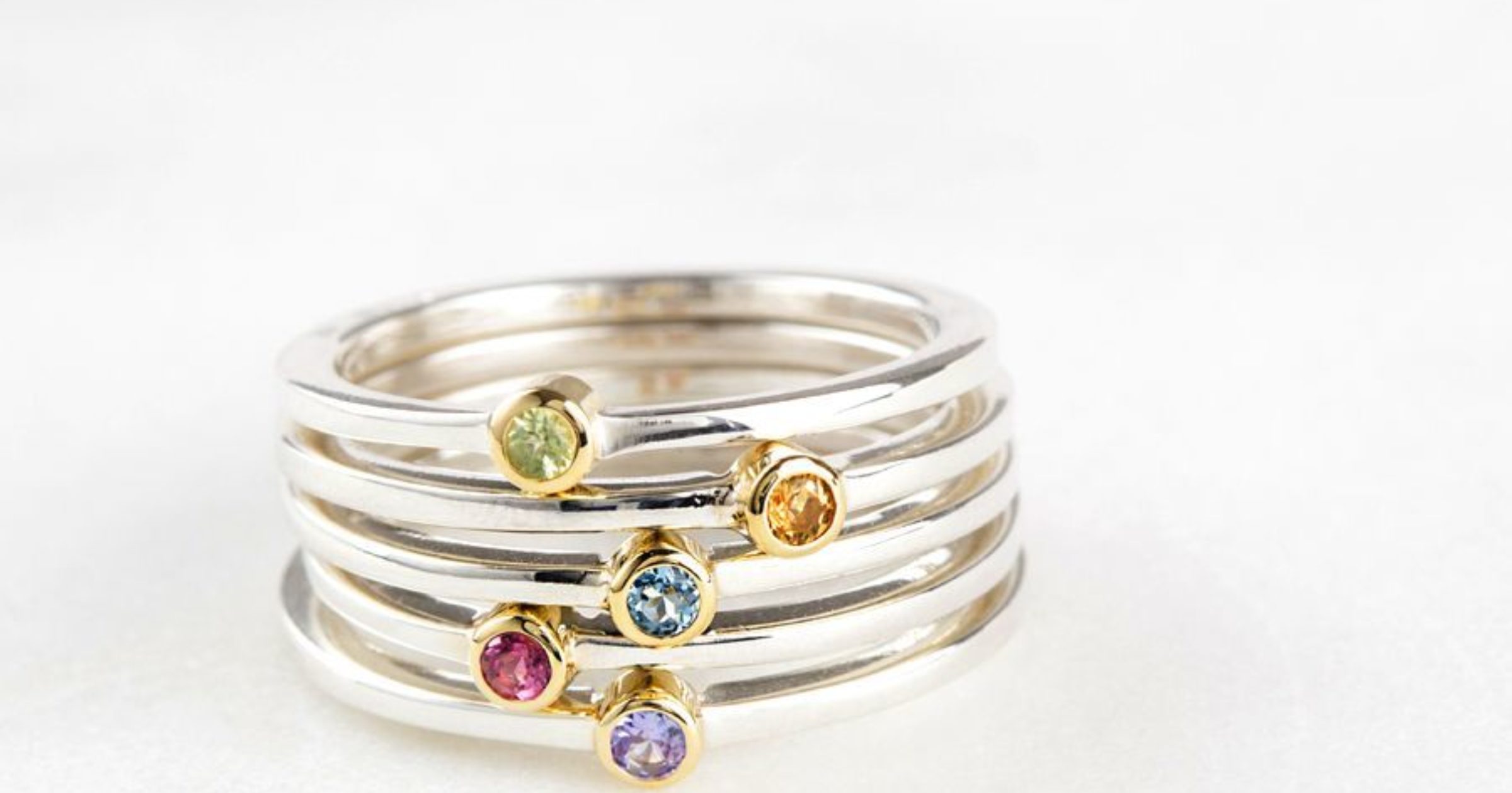 The rise and rise of Stacking… Shona, Glasgow Jewellery Designer