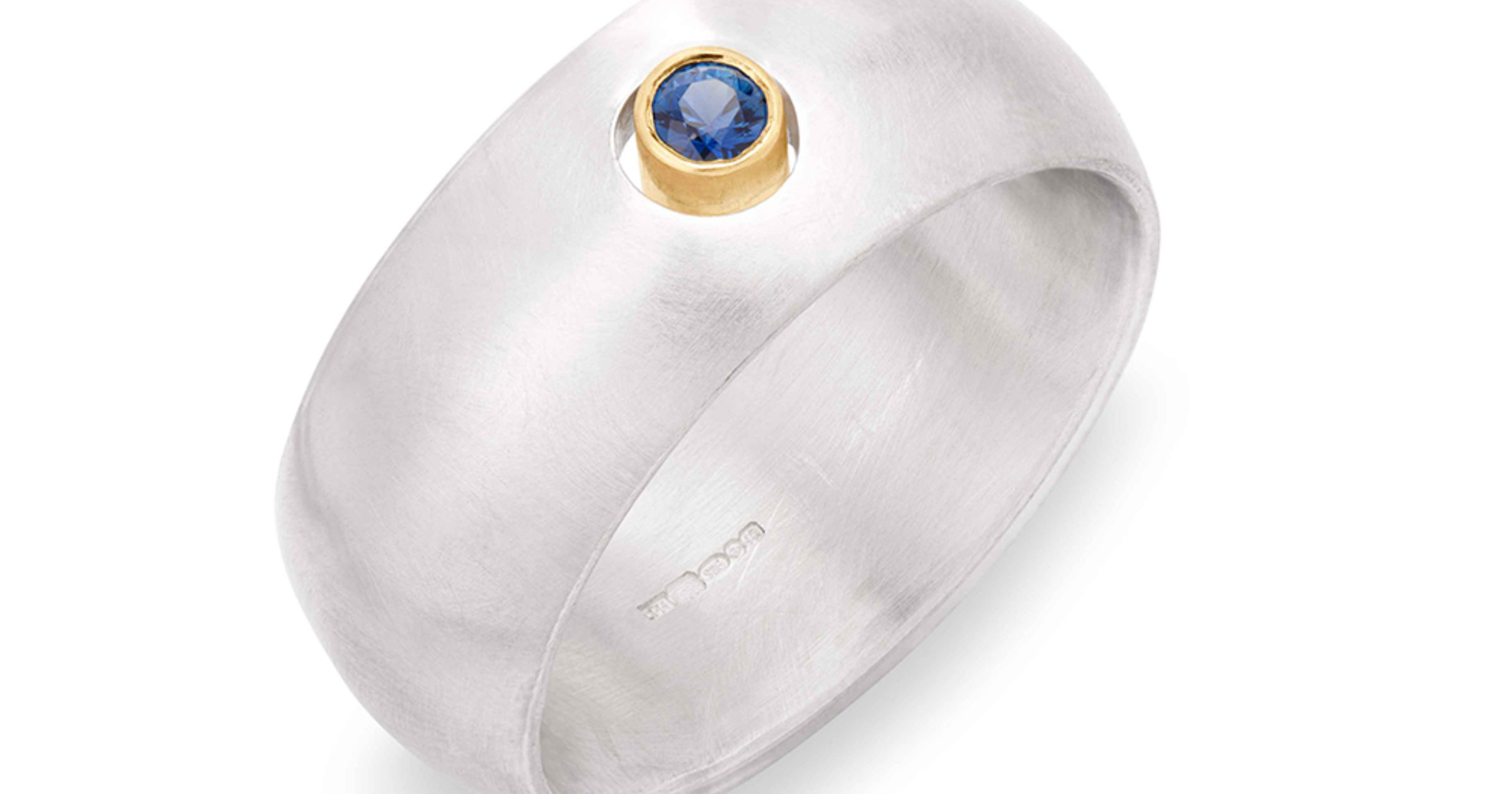 Encircle Sapphire Ring Shona, Glasgow Jewellery Designer