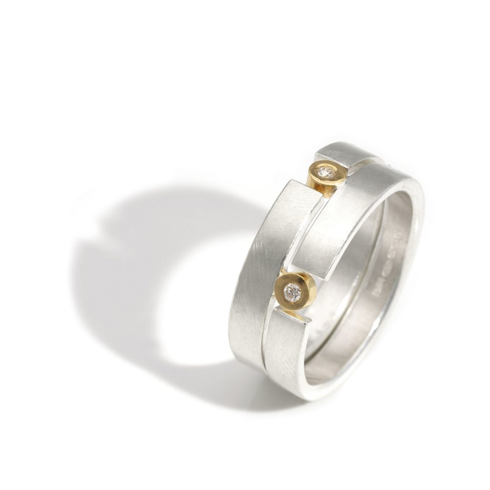 Double Puzzle Ring | Shona, Glasgow Jewellery Designer