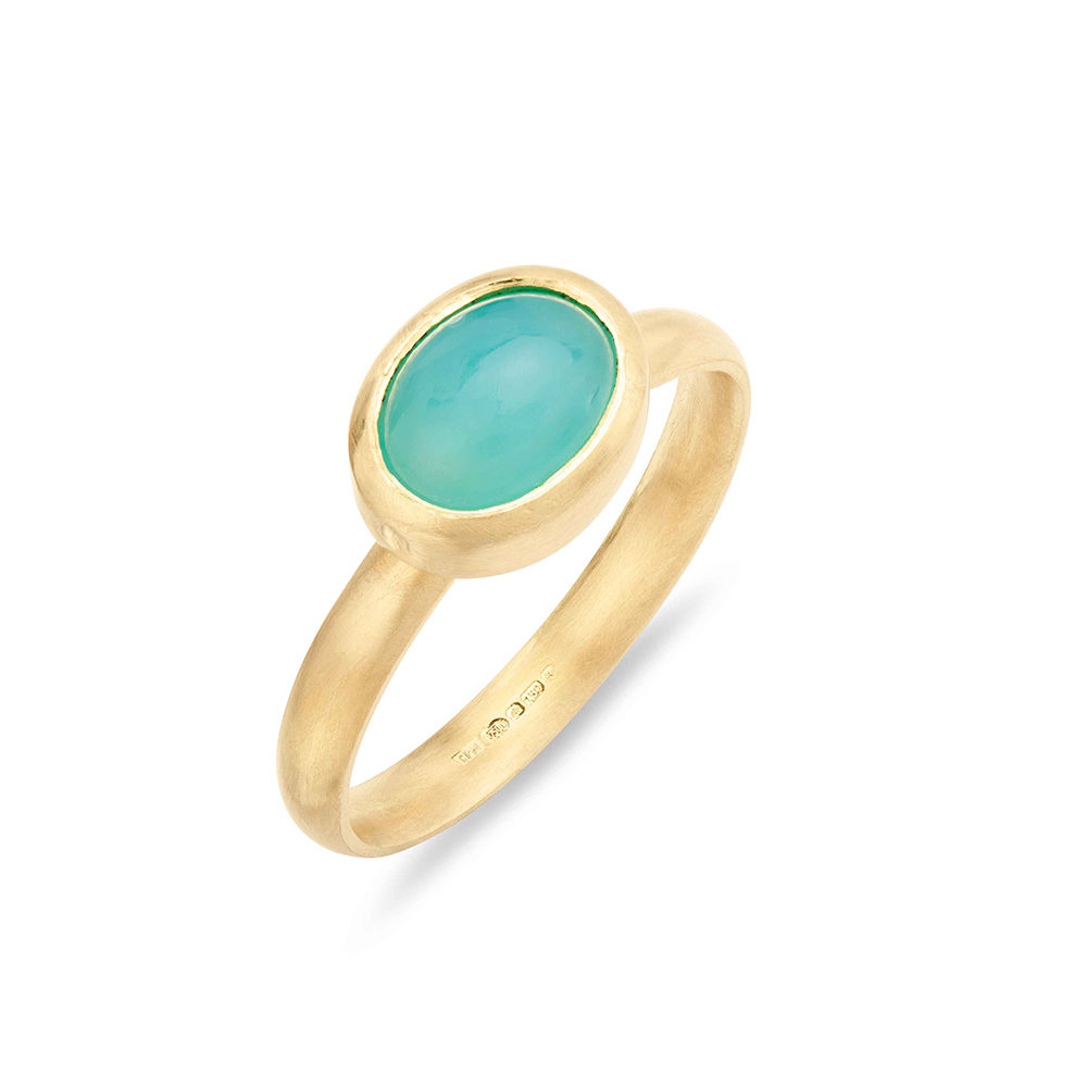 Blue Opal Ring