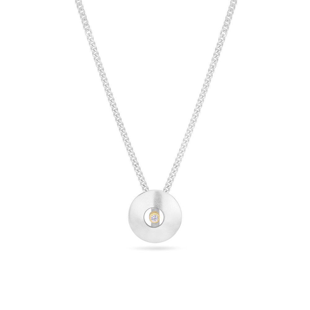 Diamond Orb Necklace