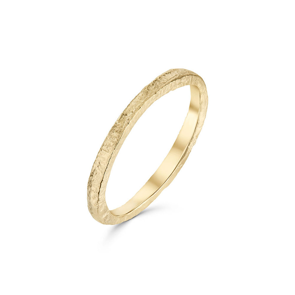 Gold Slim Molten Ring Gold Slim Molten Ring