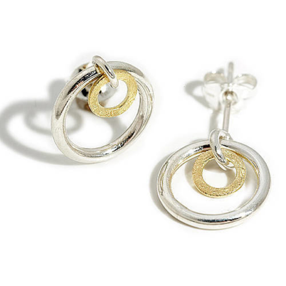 Linked Orbit Earrings