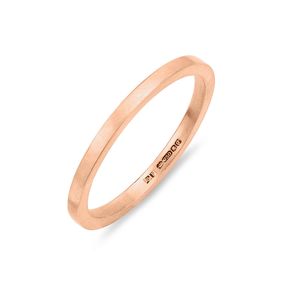 Narrow Rose Gold Ring