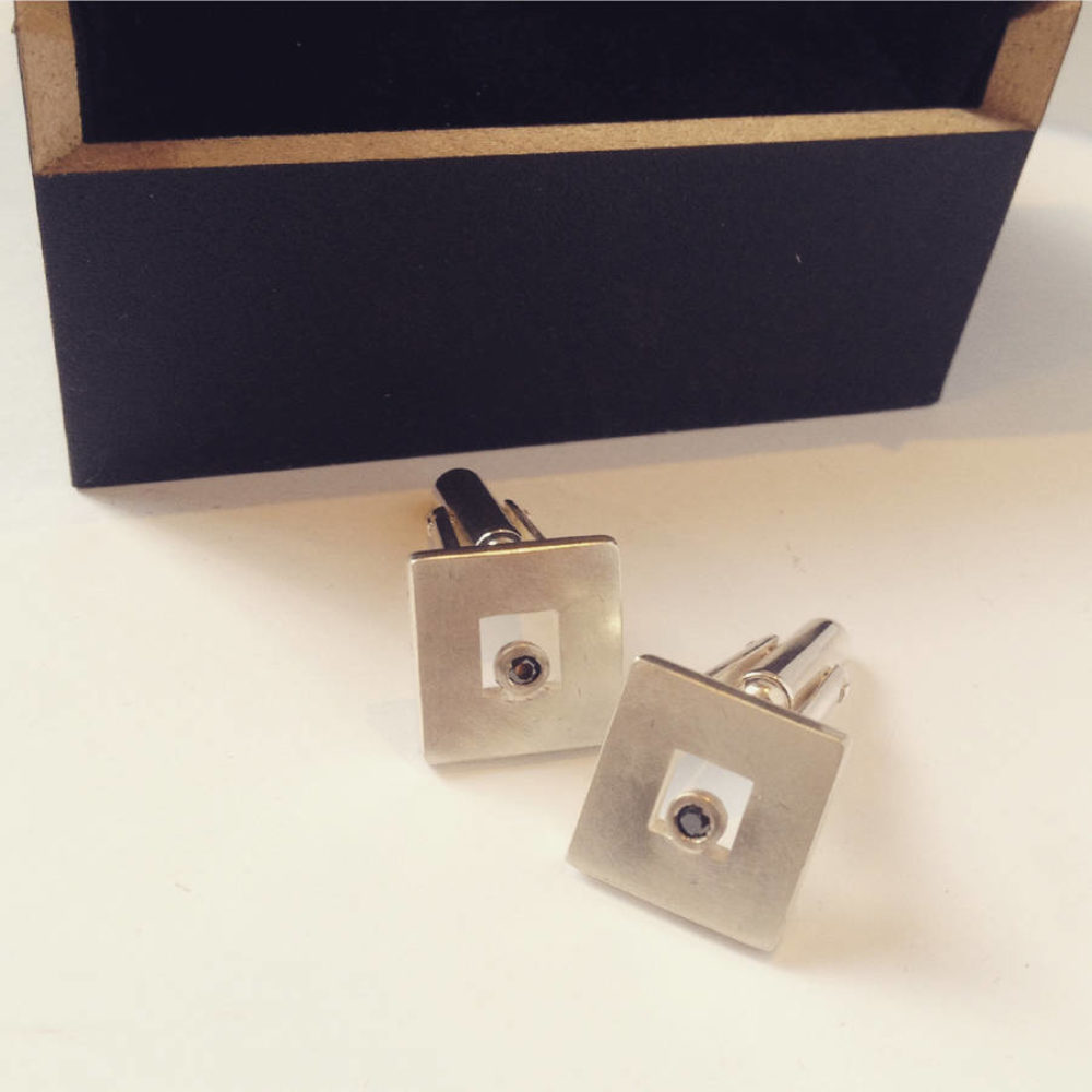 Original Black Diamond Cufflinks