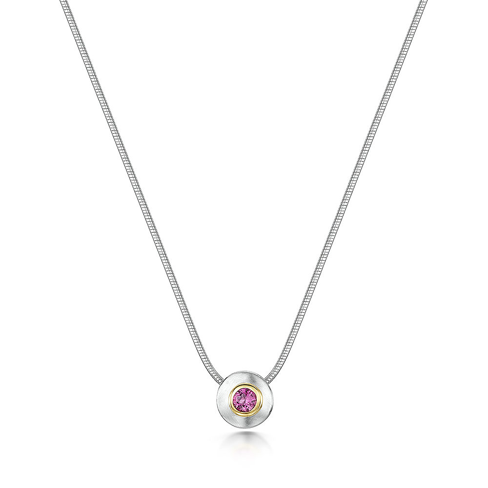 Ruby Collet Necklace