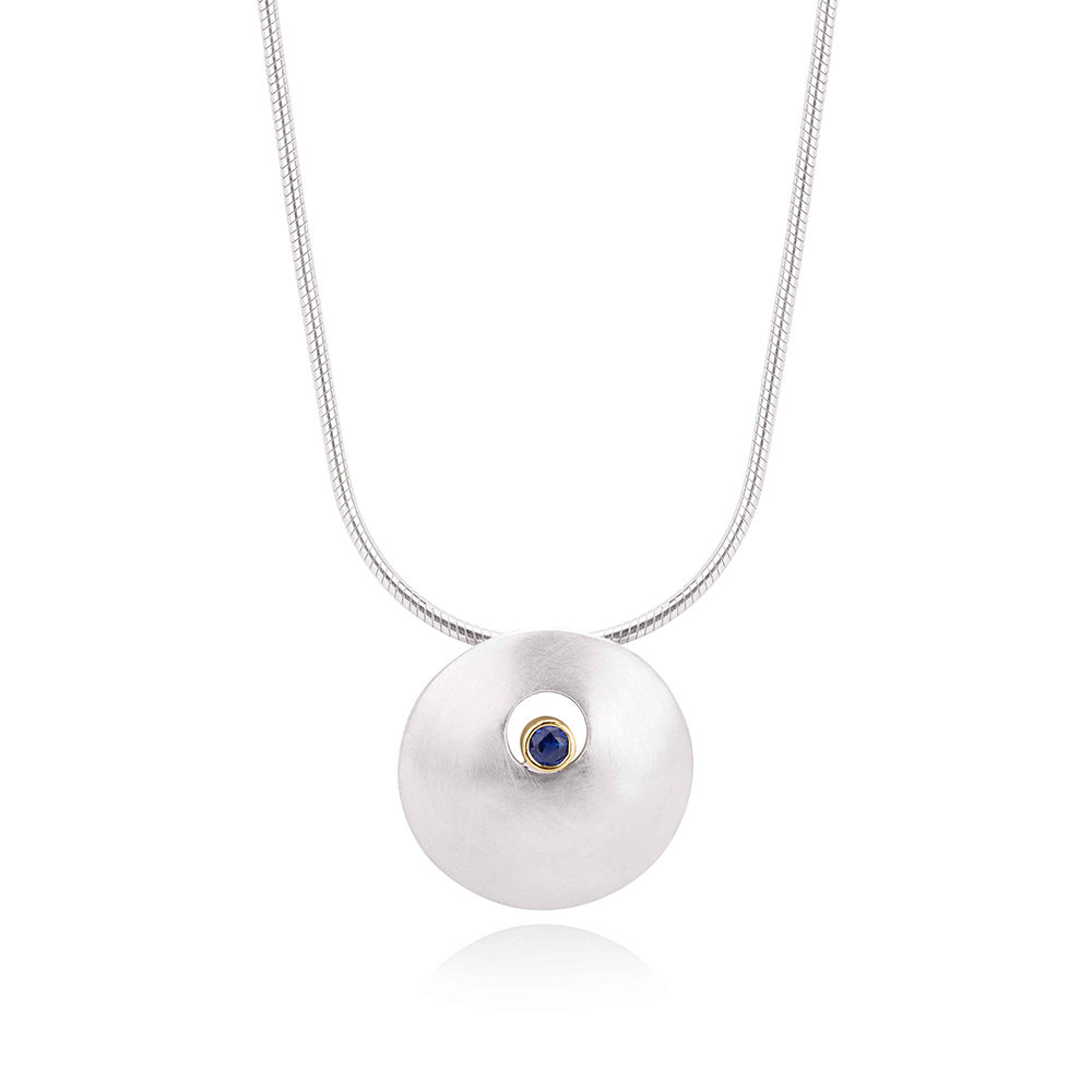 Sapphire Hole Necklace