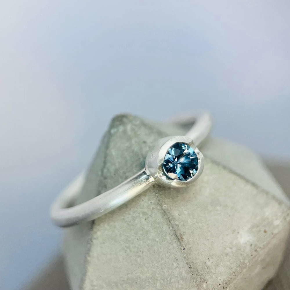 Sapphire Horizon Ring