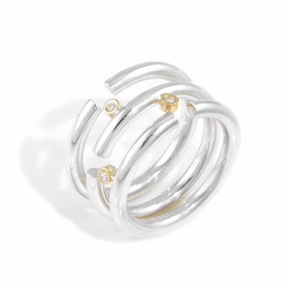 Triple Puzzle Ring | Shona, Glasgow Jewellery Designer